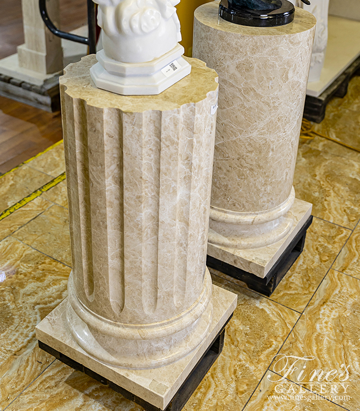 Marble Bases  - Cappucino Marble Base - MBS-229